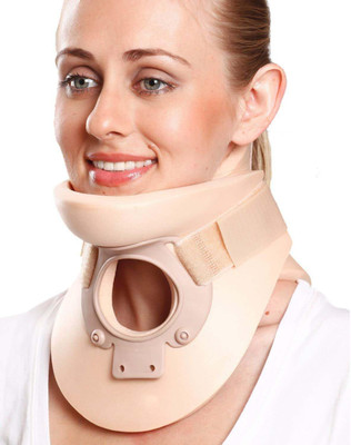 DAKSH Philadelphia Collar Cervical Neck Brace Orthosis Support For Neck Pain Men Women Neck Support(Beige)