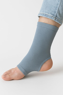 Ideal Ankle Support Sleeve for Pain Relief, Injury Recovery, Swelling Ankle Support(Grey)