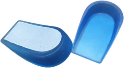 Sr Biotech PREMIUM Silicon Heel Pad Universal Cushion Cup Heel Support (Free Size, White) Heel Support(White)