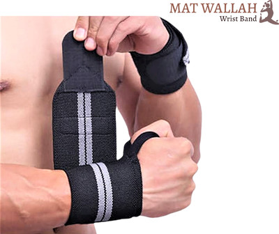 MatWallah Professional Wrist Wrap Band , Wrist Strap For Gym and Fitness Abdominal Belt