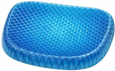 ND BROTHERS Hip Supporter Smooth Seat Back / Lumbar Support(Blue)