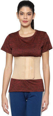 HouseOfCommon Belly Trimmer Abdominal Binder for Post-Delivery Tummy Reduction Beige Universal Abdominal Belt