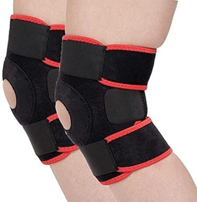 Zaprox Vingaboy Knee Support Self Heating Hot Knee Belt Magnetic Therapy for PainRelief Knee Support(Black)