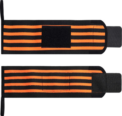 HouseOfCommon Polyester Wrist Support with Thumb Loop,Gym Weightlifting Straps for Men & Women Hand Support