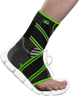 TYNOR Ankle Binder Air Pro, Black & Green, XL, 1 Unit Ankle Support