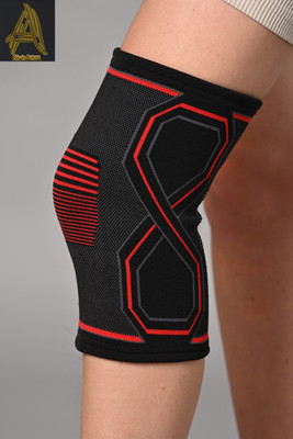 I fit 3D Knee Cap For Gym Knee Support(Black)