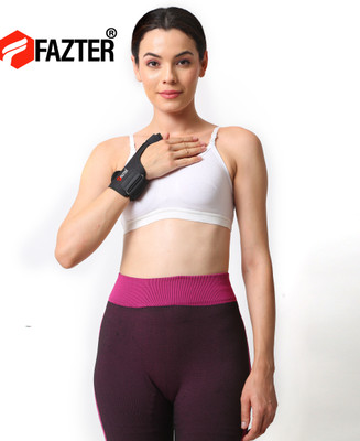 FAZTTER Thumb Spica Splint Support Thumb Support Sports Injuries Stabilizer Splints Splints(Black)