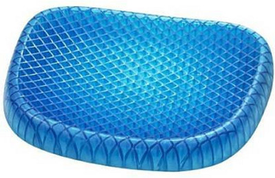 DN BROTHERS Egg Sitter Seat Cushion Soft Gel Mat for Office Chair, Back/ Hip Support DN109 Shoulder Support(Blue)