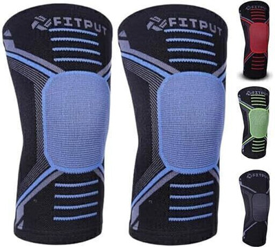 FITPUT Knee Caps For Women For Pain Relief (Pair) Gym Knee Cap Leg Pain Relief Knee Support