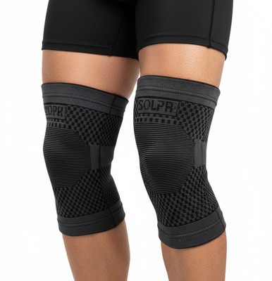 SOLPRO Pivot Knee Support(Black)