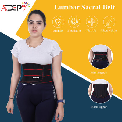 BALARKA LSS-LS for Back PaiLS Relief Back Back / Lumbar -82 Back / Lumbar Support(Red)