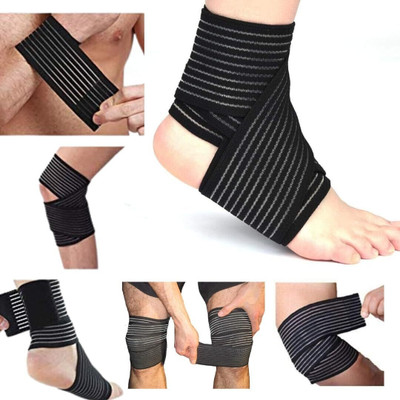 FITPUT Knee Compression Bandage - Premium Support for Knee Pain Relief Knee Support(Grey)
