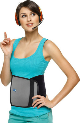 Dyna Abdominal Support Belt-9 Inch Abdominal Belt(Grey, Black)