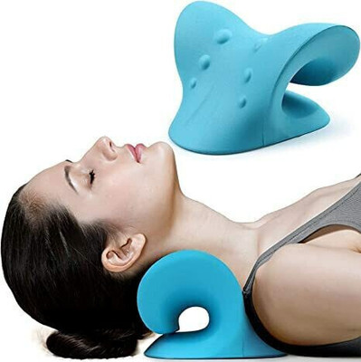 MKV Neck And Shoulder Relaxer Cervical Stretcher Neck Traction Device Neck Support