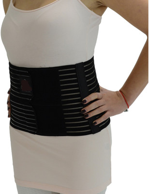 Verdure Abdominal Belt AFter Delivery Belly Fat Tummy Shapewear Men Women Back / Lumbar Support(Black)