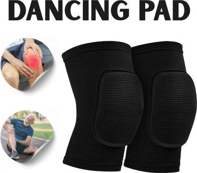 meetanshcollection Designer-Inspired Knee Braces for Dancers Knee Support(Black)