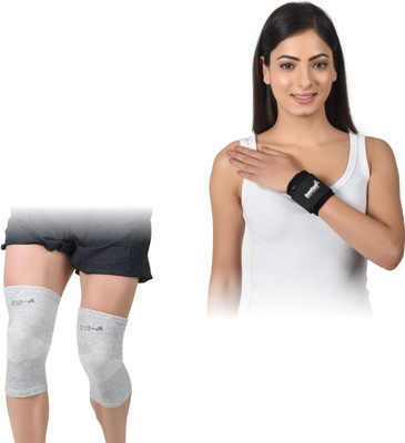 AccuSure Knee support and Wrist brace for gym, sport, Running Knee Support