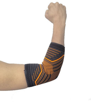 uRock Elbow Support For Gym Elbow Band For Pain Relief Tennis Elbow Band Elbow Support(Orange)