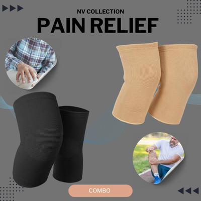 CTC CREATION Black&Brown MotionCare Knee Cap Support Twin Pack Knee Support