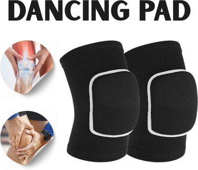 meetanshcollection Gentle Grip Knee Pads for Smooth Twists and Turns Knee Support(Black)