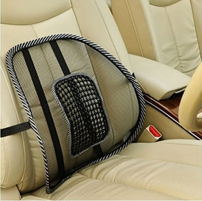 Cameron High-Density Foam Lumbar Back Support Cushion for Office Chair and Car Seat Back / Lumbar Support(Black)