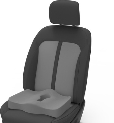 MRRON Orthopedic Seat Cushion Back / Lumbar Support(Grey)
