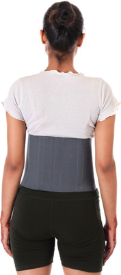 healntrust 3 in 1 Weight Loss Belt After Pregnancy Delivery Abdominal Belt(Grey)