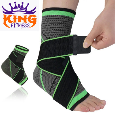 KING FITZ ANKLE BINDER (1 PIECE) 3D KNITTED FOR MEN & WOMEN PAIN RELIEVER & SUPPORTER Ankle Support(Multicolor)