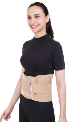 Mulkraj LSS-LS-LUMBER SUPPORT belt ULSisex Premium For Lower Back Support-167 Back / Lumbar Support(Beige)