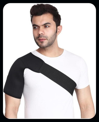 STYRKR Shoulder Support Belt Adjustable Stretch Strap Wrap For Universal-270 Shoulder Support(Black)