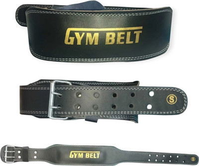 STYRKR 4’’ Inch Wide Weight lifting Gym Belt Back Support For Men and Women Weight Lifting Belt(Black)