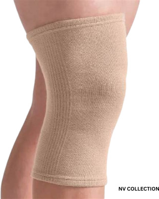 NV COLLECTION Brown Elastic Knee Support for Stability and Pain Relief Knee Support