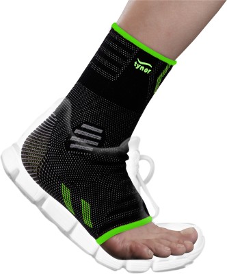 TYNOR Ankle Support Air Pro, Black & Green, Large, 1 Unit Ankle Support