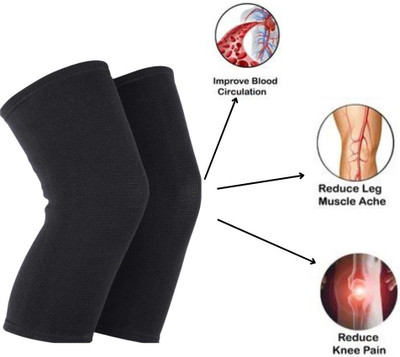 BALARKAA N-KNEE Joint Pain, Gym & Exercise SL_--886 Knee Support(Beige)