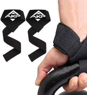 Akp Professional Wrap Band , Strap For Gym and Fitness Men , Women Wrist Support(Black)