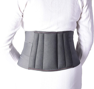 Balaraka NKS_NKS_Lumbo sacral belt used for back pain for spinal injury LS belt-27 Back / Lumbar Support(Grey)
