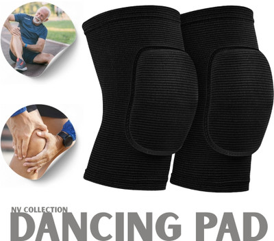 NV COLLECTION AeroMotion Knee Pads built for effortless spins, turns, and floor choreography Knee Support(Black)