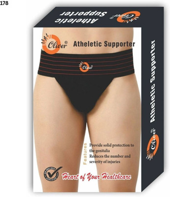 Modkart A178_Comfort Supporter Gym Fitness Running Supporter(Black)