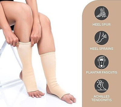 yatin enterprise Ankle Support Brace hq78 Sprained Ankle Injury Anklet Pain Relie Ankle Support(Brown)