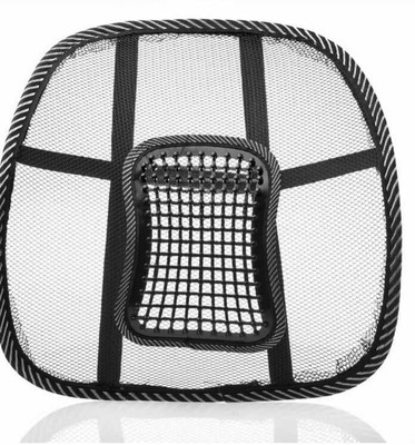 shree shyam veg enterprises Acupressure Back Rest Lumber Support for Car & Chair Seat support Back / Lumbar Support(Black, Grey)
