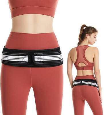 AuFlex Sacroiliac SI Joint Hip Belt - Lower Back Support Brace for Men and Women Back / Lumbar Support