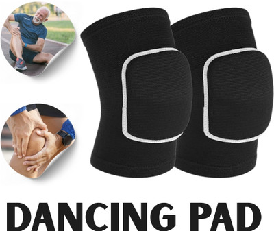 NV COLLECTION GliderFit Knee Pads Designed for Subtle Grace Knee Support(Black)