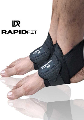 RAPIDFIT Ankle Support Compression Brace For Injuries, Ankle Protection Guard Ankle Support