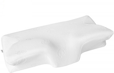METRON Cervical Pillow Contour Memory Foam Orthopedic Pillow for Neck Pain Cervical Pillow(White)