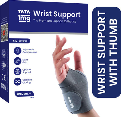 TATA 1mg Wrist Support with Thumb (Universal) Wrist Support