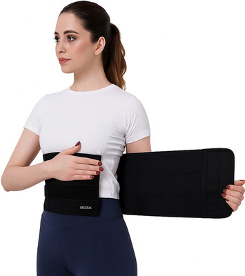 SELVA Relieves Back Pain Lumbar Support Belt Back / Lumbar Support(Black)