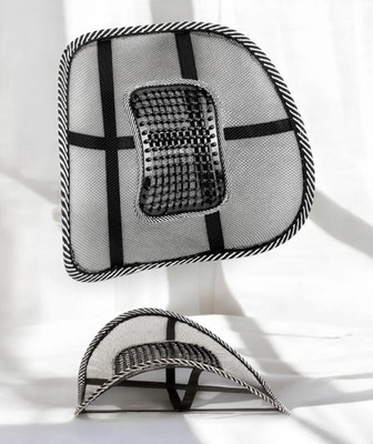 Cameron Breathable Mesh Back Support Lumbar Cushion for Office and Car Use Back / Lumbar Support(Black)