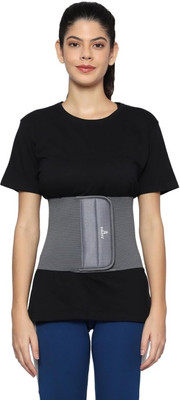 HouseOfCommon Belly Trimmer Abdominal Binder for Post-Delivery Tummy Reduction Grey Universal Abdominal Belt