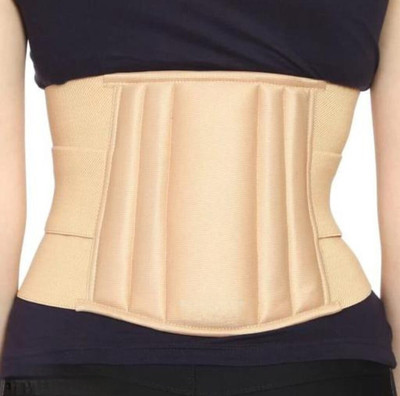 Mulkraj N-Lumbar Sacral Support Belt back pain relief Osteoporosis Slip Disc Spinal-52 Back / Lumbar Support(Beige)