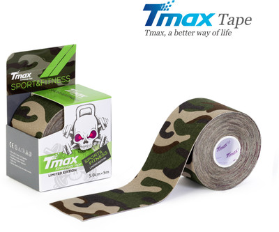 Agam A-Tape Tmax Cotton Elastic Sports Tape Kinesiology Tape 5 cm x 5 m Roll, Kinesiology Tape